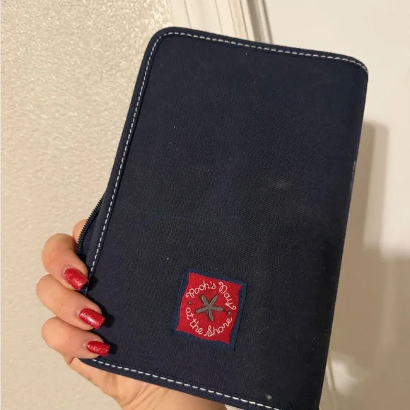 Winnie the Pooh Disney Blue mini binder - Picture 3 of 4